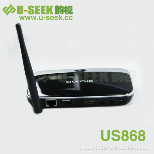 Android 4.2 Quad Core 2GB RAM Smart TV Box with Externa Antenna